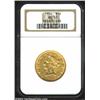 Image 1 : 1854 $10 AU53 NGC. Frosty yellow-gold surfaces have a touch of softness on a few of the obverse star