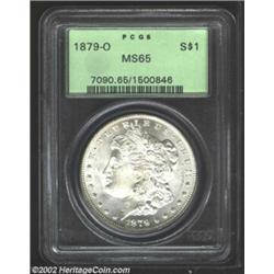 1879-O S$1 MS65 PCGS. Although sliders and low end Mint State coins are plentiful in today's hobby,.