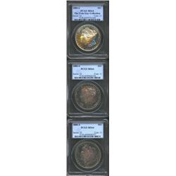 1880-S S$1 MS64 PCGS, Ex: The Coin Guy Collection, sharply struck and carefully preserved, much of t