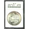 1880/79-S S$1 MS64 ANACS. Large S. VAM-9. Top 100 Variety. A fully lustrous example, there is some c