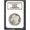 1880/79-S S$1 MS65 Prooflike NGC. A trace of hazy toning is present in the fields, but this coin's r