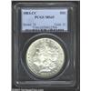 Image 1 : 1883-CC S$1 MS65 PCGS. Brilliant with creamy-white surfaces and smooth, nearly unblemished surfaces.