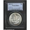 1883-CC S$1 MS66 PCGS. Sharply struck and refreshingly clean, especially on Liberty's cheek, with th