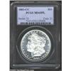 1883-CC S$1 MS65 Prooflike PCGS. Deeply mirrored fields that contrast with the devices. Any marks ar