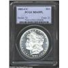 Image 1 : 1883-CC S$1 MS65 Prooflike PCGS. Deeply mirrored fields that contrast with the devices. Any marks ar