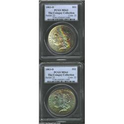 1883-O S$1 MS63 PCGS, Ex: The Coin Guy Collection, this coin's most prominent feature is its bright.