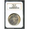 Image 1 : 1885 S$1 MS66 NGC. Very well struck with sharp detail evident in the hair above the ear of Ms. Liber