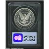 Image 2 : 1885 S$1 MS66 Deep Mirror Prooflike PCGS. A needle-sharp Gem that has good cameo contrast between th