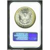 Image 2 : 1885-O S$1 MS65 NGC. Exceptionally toned with vivid blushes of lemon, lavender, and electric-blue pa