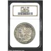 Image 1 : 1886-S S$1 MS66 NGC. Morgan Dollar production at the San Francisco Mint fell below 1 million coins f