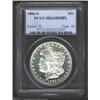 1886-S S$1 MS63 Deep Mirror Prooflike PCGS. The untoned surfaces allow full appreciation of the deep