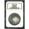 1887 S$1 MS65 NGC. Gorgeous powder-blue patina, with a ring of golden-violet color on the obverse. S