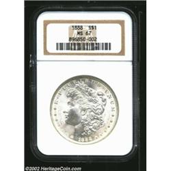 1888 S$1 MS67 NGC. This coin was previously offered as lot 1826 in our September 2002 Long Beach Bul