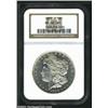 Image 1 : 1888-O S$1 MS66 Deep Mirror Prooflike NGC. A deeply mirrored and highly contrasted example of this p