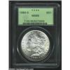 1888-S S$1 MS65 PCGS. Brilliant with intense mint frost over each side, the striking details are wel