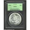 1889 S$1 MS65 PCGS. Very strongly struck with generous amounts of luster on each untoned side.From t