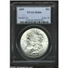 1889 S$1 MS66 PCGS. This specimen displays pleasing satiny surfaces and a well rounded cheek. It pre