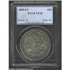 Image 1 : 1889-CC S$1 VF30 PCGS. Dove-gray color, Miss Liberty's ear and most of her hairlines are clearly def