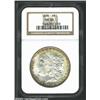 1898 S$1 MS66 NGC. The borders have pleasing golden-brown and electric-blue patina. Sharply struck i