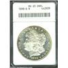 Image 1 : 1898-O S$1 MS65 Deep Mirror Prooflike ANACS. Traces of color about the rim do not intrude into the d