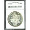 Image 1 : 1898-O S$1 MS65 Deep Mirror Prooflike ANACS. Traces of color about the rim do not intrude into the d