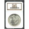 Image 1 : 1901 S$1 AU58 NGC. An example of this well known condition rarity that just misses Mint State status