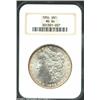 Image 1 : 1904 S$1 MS64 NGC. A fully lustrous example with only a few light handling marks on cheek to prohibi