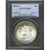 Image 1 : 1904-O S$1 MS66 PCGS. Rich copper-olive, russet, and cobalt blue toning exists in crescents around m