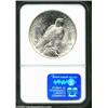 Image 2 : 1922-D S$1 MS66 NGC. A brilliant and exceptionally lustrous Gem with a good strike and beautifully p