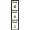 1911 $2 1/2Quarter Eagle AU55 ANACS, displays only hints of wear on the high points; 1914 Quarter Ea