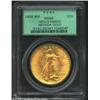 Image 1 : 1908 $20 No Motto MS66 PCGS. Ex: Well Fargo Nevada Gold. Undoubtedly one of the finest examples to e