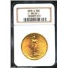 Image 1 : 1908-S $20 MS66 NGC. With only 22,000 pieces struck, the 1908-S Saint-Gaudens is second only to the.