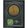 Image 2 : 1859-S $20 AU50 PCGS. Above average definition with substantial luster remaining. Both sides exhibit