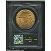 Image 2 : 1860 $20 AU55 PCGS. A sharply struck representative that has ample mint luster and a relatively unab