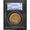 Image 1 : 1864-S $20 AU53 PCGS. The discovery of more than 100 examples as part of the S.S. Central America tr