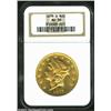 1879-O $20 AU58 NGC. Formerly sold as lot 7215 in our 2001 February Long Beach Sale, where it was de