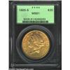 1885-S $20 MS61 PCGS. A lustrous and crisply struck representative that has good eye appeal due to a
