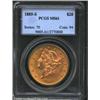 1885-S $20 MS61 PCGS. Bright and flashy with generous luster and considerable appeal for the grade.F