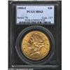 1900-S $20 MS63 PCGS. Obviously original, the orange-gold color deepens in shade to olive-gold hues.