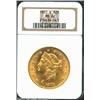 Image 1 : 1901-S $20 MS62 NGC. Yellow-gold S-mint issue that displays a degree of reflectivity in its lustrous