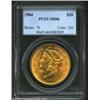 Image 1 : 1904 $20 MS66 PCGS. An outstanding 1904 Double Eagle that derives much of its grade from the excepti