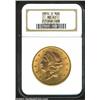 Image 1 : 1904-S $20 MS63 NGC. Sharply detailed with nice luster and a mellow golden color. Important notice:.