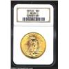 Image 1 : 1909/8 $20 MS65 NGC. We cannot overstate the importance of the present lot among advanced gold speci