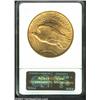 Image 2 : 1910-S $20 MS60 ANACS. A bright and lustrous piece that has fewer than the usual number of luster gr