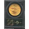 Image 2 : 1911-S $20 MS62 PCGS. Lustrous, nicely preserved yellow-gold Double Eagle with grade limiting marks.