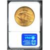 Image 2 : 1912 $20 MS62 NGC. An attractive coin presenting a pleasing two-toned appearance.From the Aaron Blis