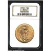 1922 $20 MS62 NGC. Although noticeably abraded, this is a satiny, solid Mint State representative. I