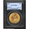 Image 1 : 1929 $20 MS62 PCGS. An important and visually pleasing BU representative of this well known P-mint r