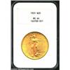 1931 $20 MS64 NGC. Opinions differ regarding the rarity of the 1931 relative to the 1929, 1930-S, 19