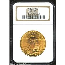 1932 $20 MS66 NGC. The final collectible (at least for those without $10 million in their coin budge